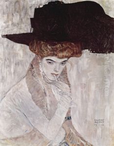The black feather hat