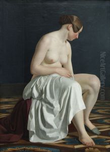 Figurbilde. Akt. by Christoffer Wilhelm Eckersberg