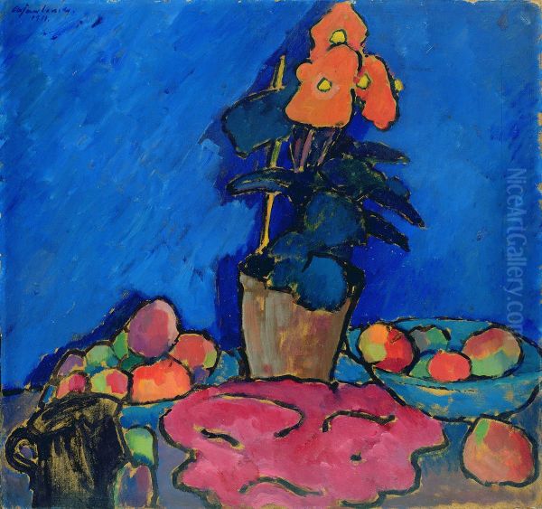 Still Life with Begonia - view 1