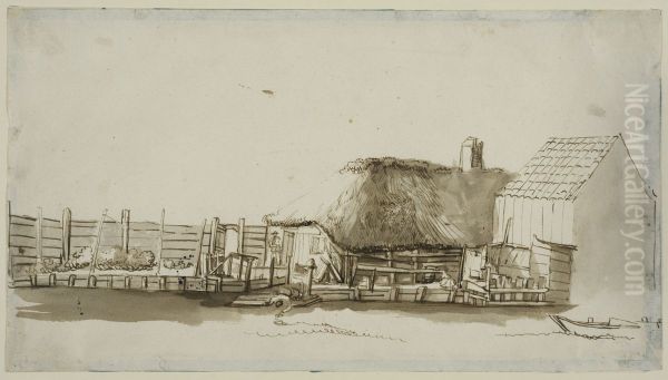 Brygga med byggnader - view 1