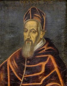 Portrait of Pope Innocent IX by unknown