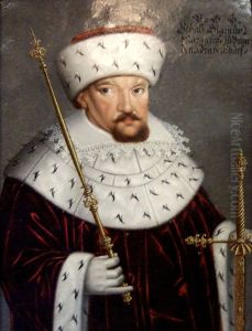 Portrait of Prince Elector Johann Sigismund with electoral hat by unknown