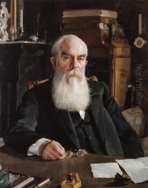 Portrait of A.I. Abrikosov - view 1