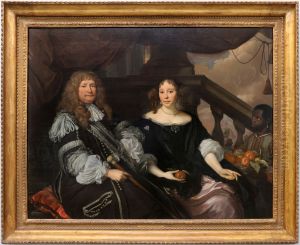 Portrait of Jan van Amstel and his Wife Anna Boxhoorn