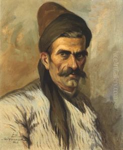 Three Paintings of a Muleteer (2).