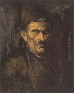 Three Paintings of a Muleteer (3).