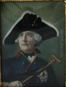 Brustportrat Friedrich Der Grose by Wilhelm Camphausen