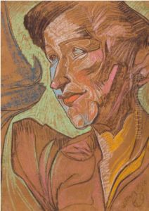 Portret kobiecy by Stanislaw Ignacy Witkiewicz (Witkacy)