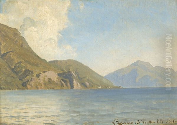View of Lake Lugano. - view 1