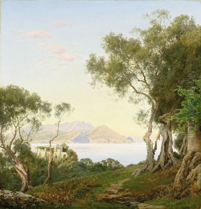 Italian landscape. Italian landscape.