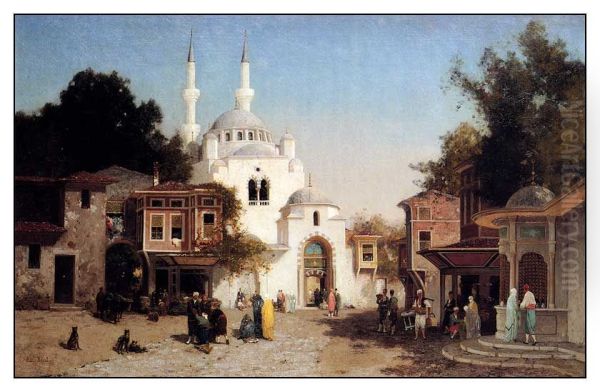 une mosquee de Constantinople. - view 1
