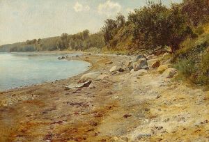 Stranden ved Marselisborg skov. Stranden ved Marselisborg skov.