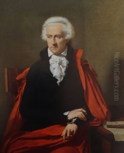 Portrait du poete Vittorio Alfieri by Francois-Xavier Fabre