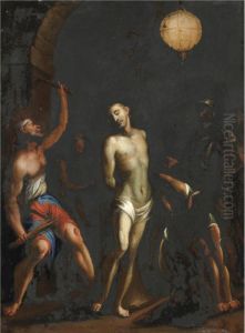 Flagellazione Di Cristo by Antonio Campi