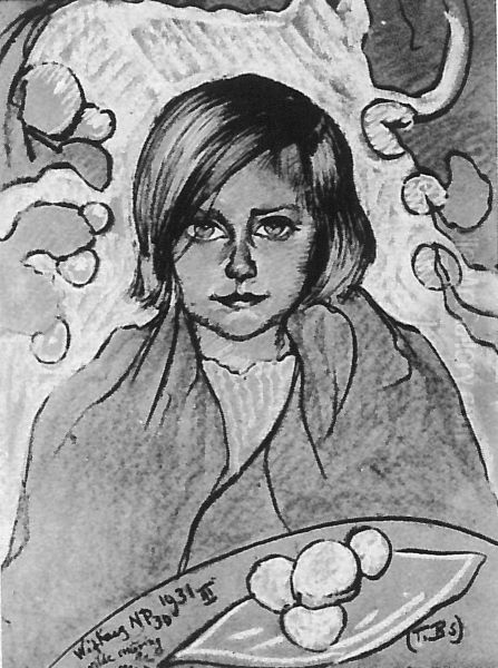 Portret Heleny Malochlebowej, jako dziewczynki - view 1