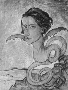 Portrait of Zofia Zawiszanka-Gasiorowska-Kernowa Portrait of Zofia Zawiszanka-Gasiorowska-Kernowa