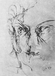 Portrait by Stanislaw Ignacy Witkiewicz (Witkacy)