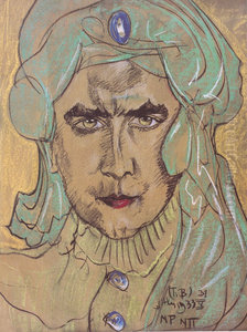 Portrait of Kazimierz Rudnik, Maharaja Portrait of Kazimierz Rudnik, Maharaja