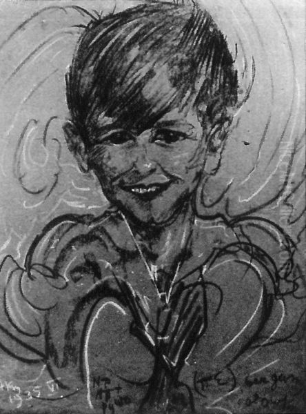 Portrait of Lech Mieczyslaw Krahelski - view 1