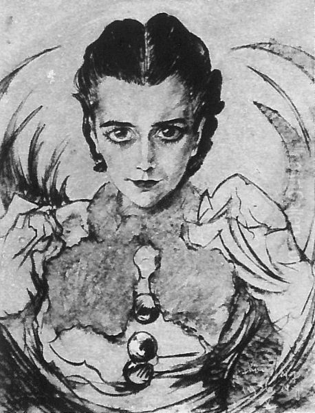 Portrait of Olimpia Slizowska - view 1