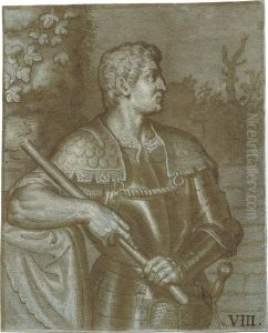 Bildnis Des Romischen Kaisers Ottone by Bernardino Campi