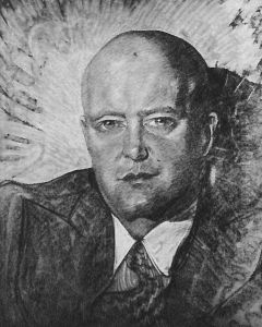 Portrait of Edward Strzelecki by Stanislaw Ignacy Witkiewicz (Witkacy)