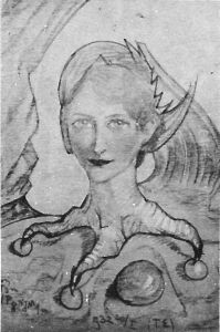 Portrait of Maria Galynska Portrait of Maria Galynska