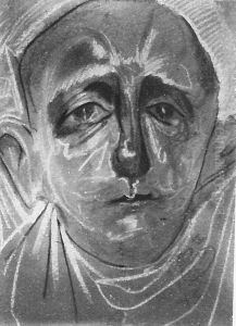 Portrait of Marceli Staroniewicz by Stanislaw Ignacy Witkiewicz (Witkacy)