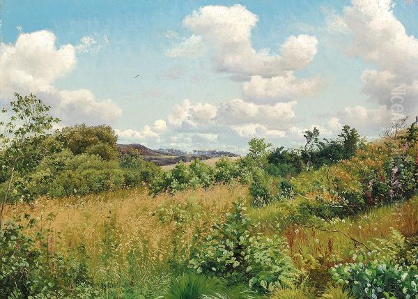 Landscape near Knudso, Ry Station. - view 1