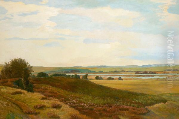 A landscape from Jutland at Knudso. - view 1