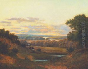 Danish landscape in Summer.