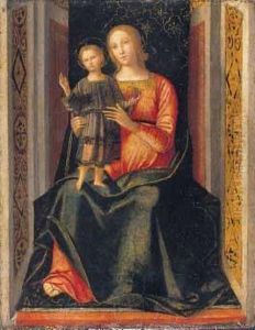 Madonna Con Il Bambino by Galeazzo Campi