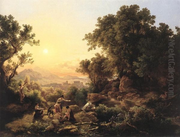 Diana at the Hunt (Hunting Nymphs) - view 1