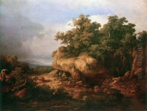 The Roman Campagna near Ceraites by Karoly Marko