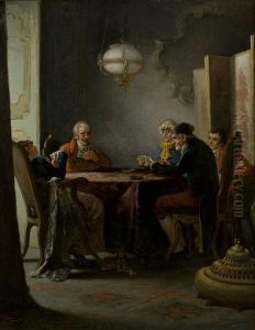 I Giocatori Di Carte by Giacomo Campi