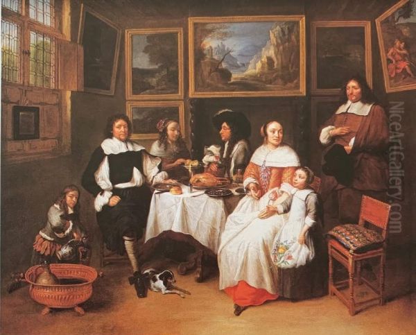 A Flemish family - view 1