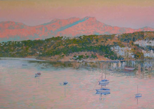 Rodino anatole tou eliou. Alikarnassos. Tou Gumbet. Ladi se kamba. 64 x 93 ekatosta. - view 1