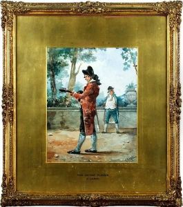 The Guitar Player by Giacomo Campi