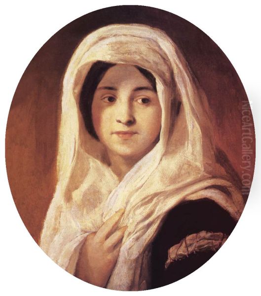 Portrait of a Woman with Veil - view 1