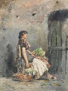 La Venditrice Di Verze by Giacomo Campi