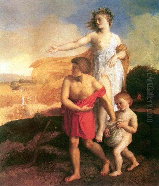 Ceres and Triptolemos - view 1