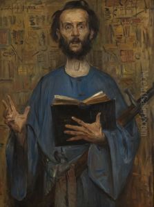 Der Apostel Paulus by Lovis (Franz Heinrich Louis) Corinth
