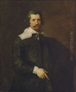 Portrait of an unknown 46 year old man, 1631 by Sir Anthony Van Dyck