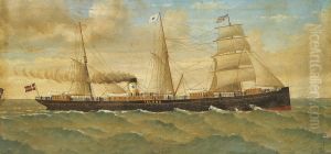 The steamship Island.