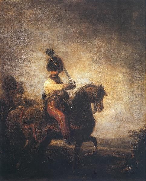 Uhlanon horseback - view 1