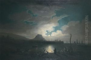 Moonrise over Gorey