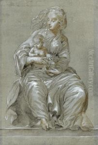 Vierge A L'enfant