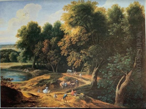 Landscape with figures - view 1