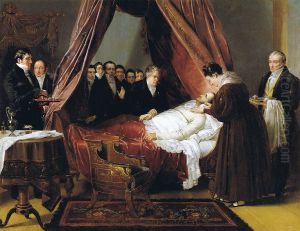 La enfermedad de Fernando VII by Federico de Madrazo y Kuntz