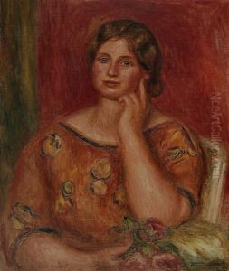 Portrait de Gertrude Osthaus by Pierre Auguste Renoir